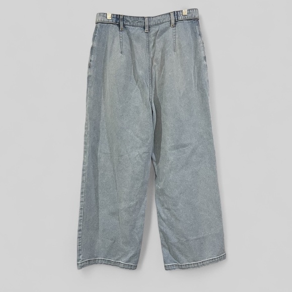 BDG Jeans Womens Size 30 Wide Leg Blue Pockets High Rise Light Wash - Picture 2 of 11